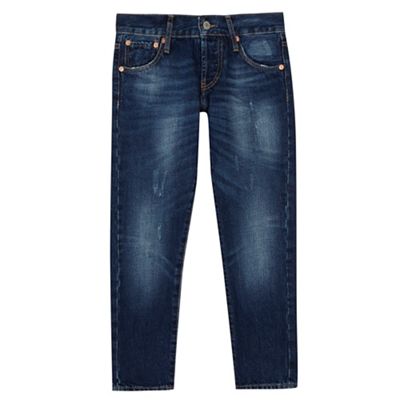 Levi's Boys' blue straight fit jeans